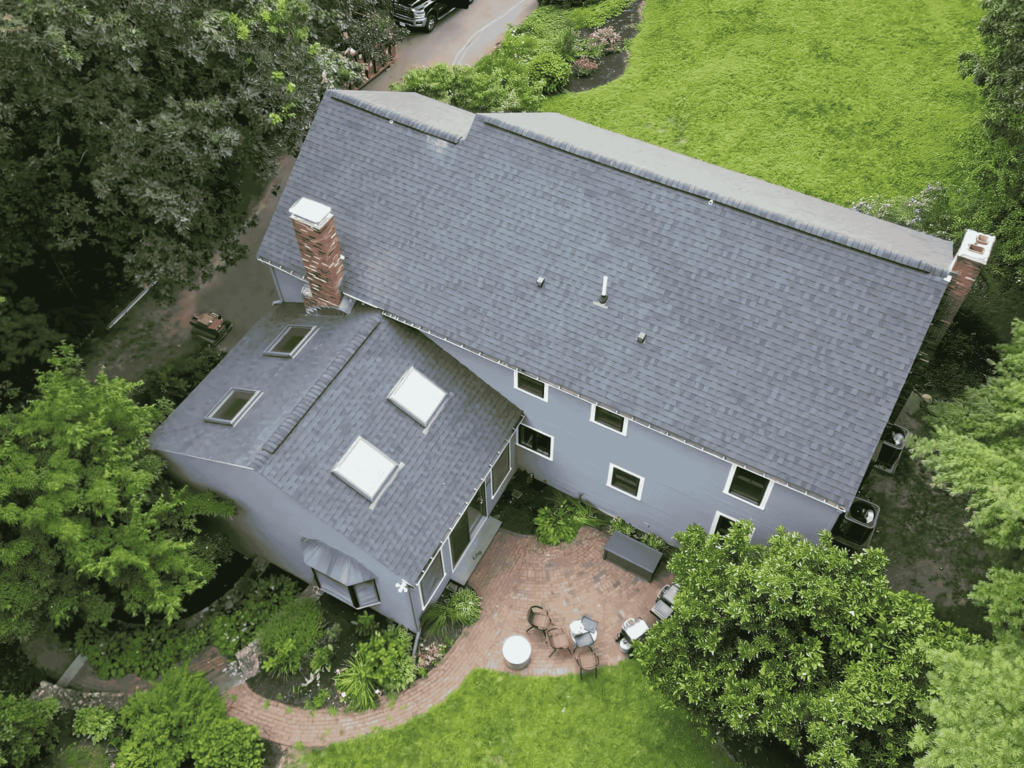 A well-maintained home with a newly installed roof by D&G Exteriors, a trusted roofing company serving Norfolk County.