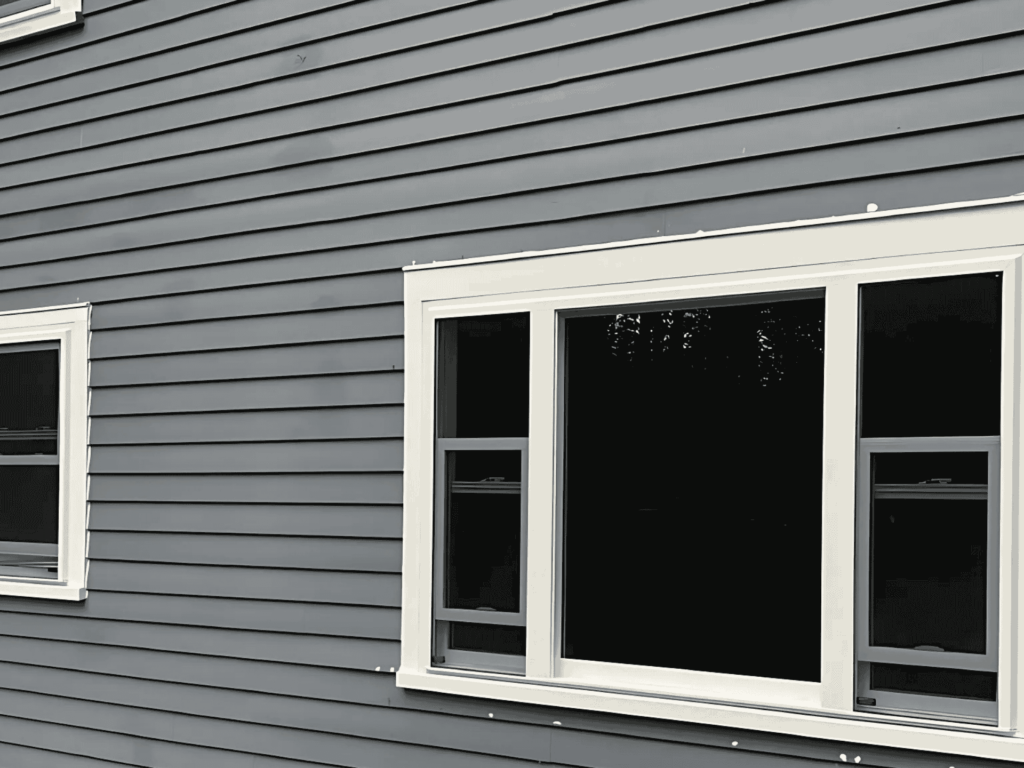 Durable and stylish siding installation by D&G Exteriors in Gloucester, MA.