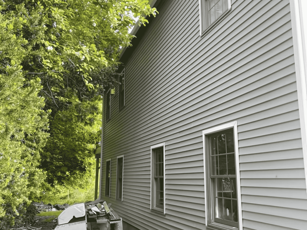 Modern siding upgrade by D&G Exteriors, enhancing curb appeal in Gloucester, MA.