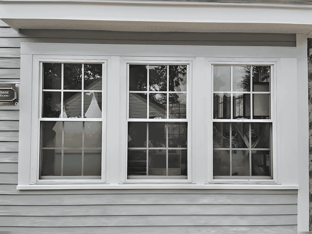 High-efficiency window installation by D&G Exteriors in Gloucester, MA