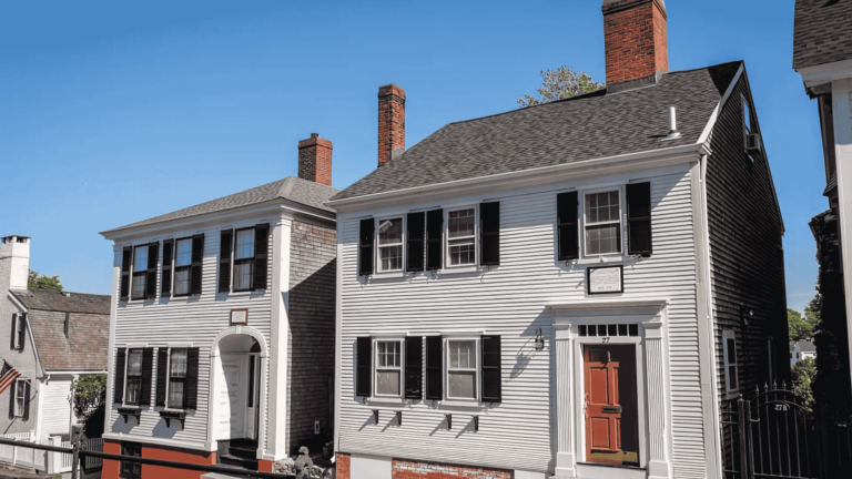 Historic homes in Plymouth County, MA, a community served by D&G Exteriors for roofing.